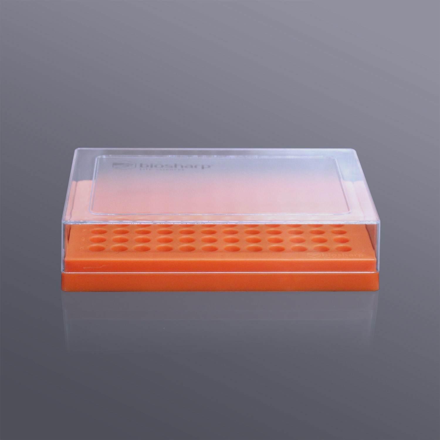 0.2ml薄壁管盒(PC),橙色