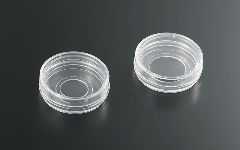 玻璃底培养皿, 35mm, 3.5cm, 无DNA&RNA酶, 无热原, 灭菌, 10/包, 4包/内盒, 6内盒/箱