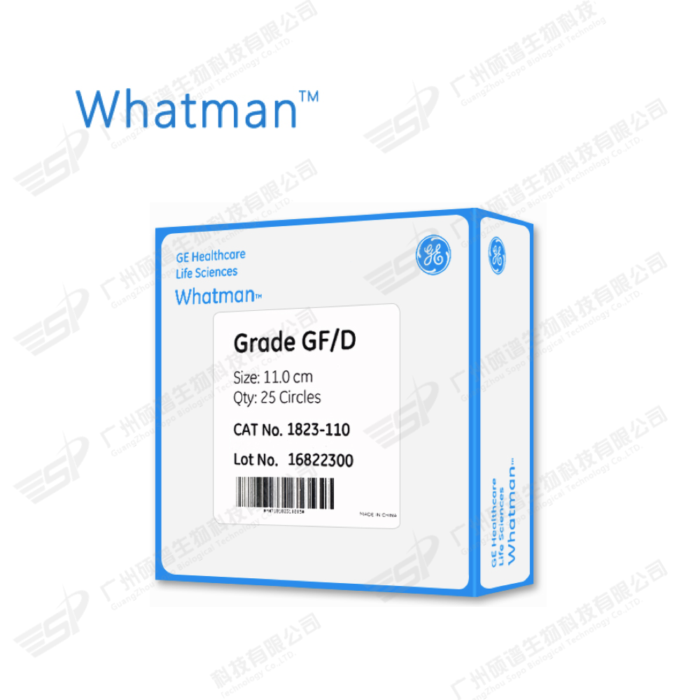 Whatman 无黏合剂玻璃纤维滤纸 Grade GF/D