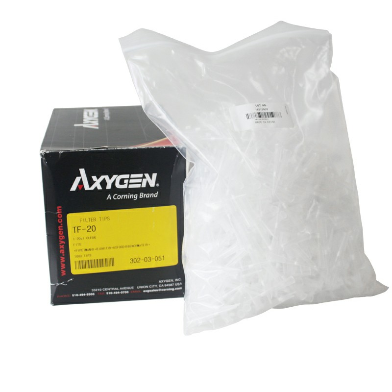 Axygen TF-20 20ul带滤芯袋装吸头